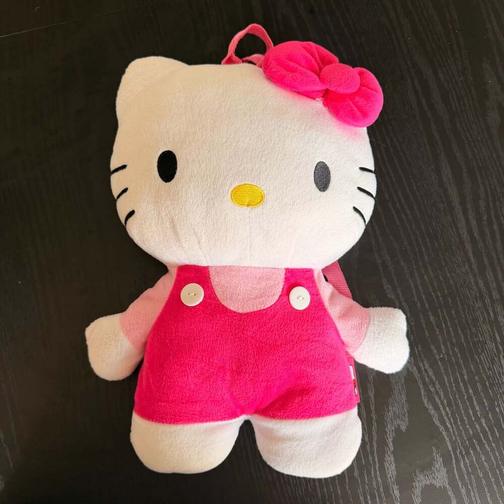 Sanrio Hello Kitty Pink Plush Backpack